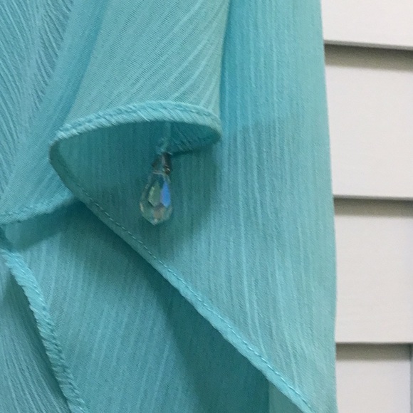 Aqua formal dress - Picture 6 of 15